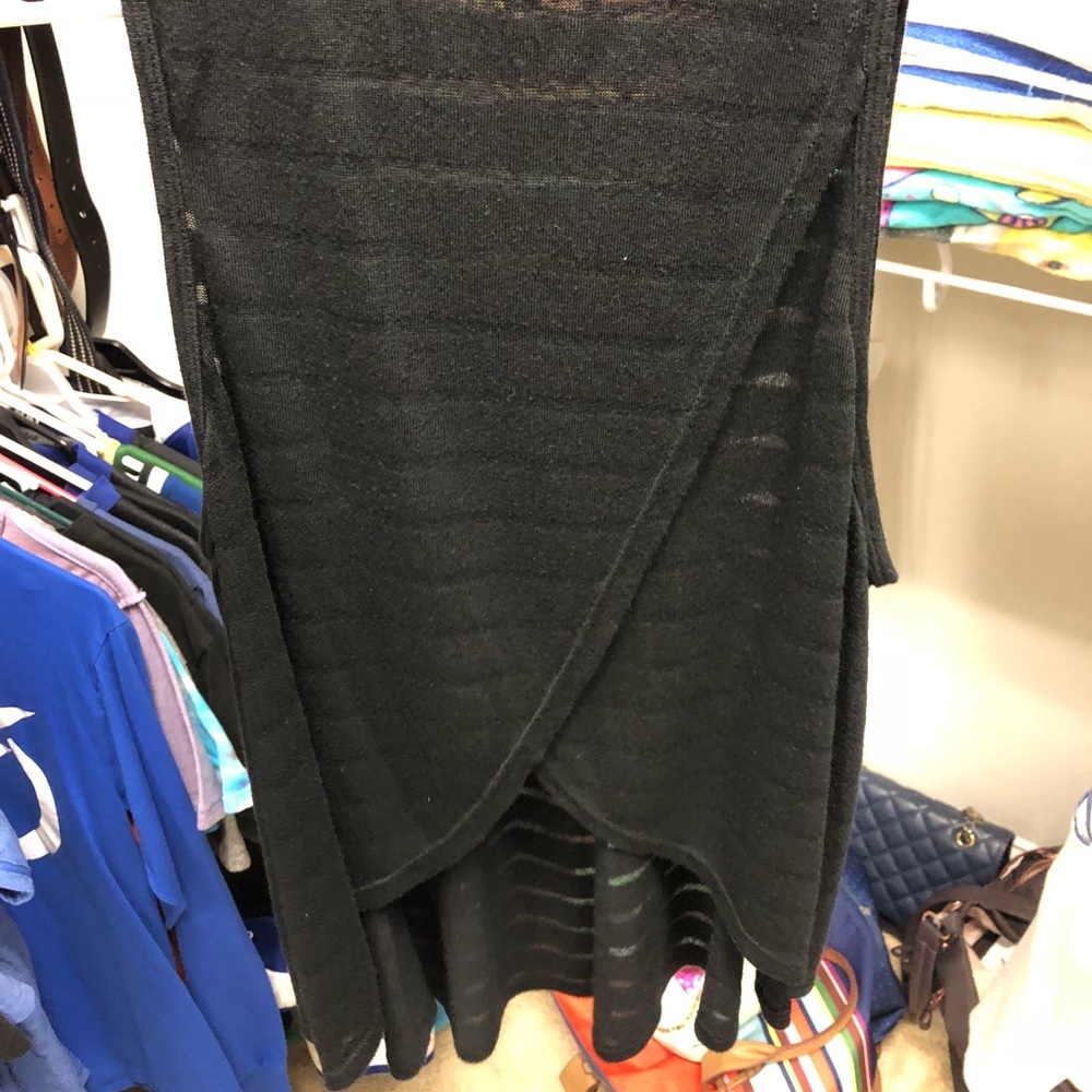 Subtle Stripe Black Tank